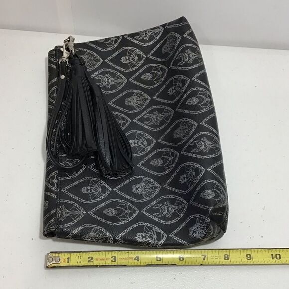 Disney X Loungefly Black Villains Wristlet Clutch Handbag - Picture 7 of 12